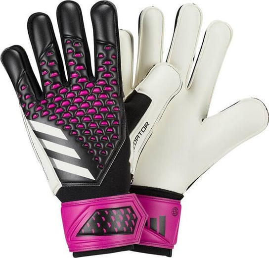 Rękawice bramkarskie adidas Predator Match czarno-różowo-białe HN3338-10,5 Adidas