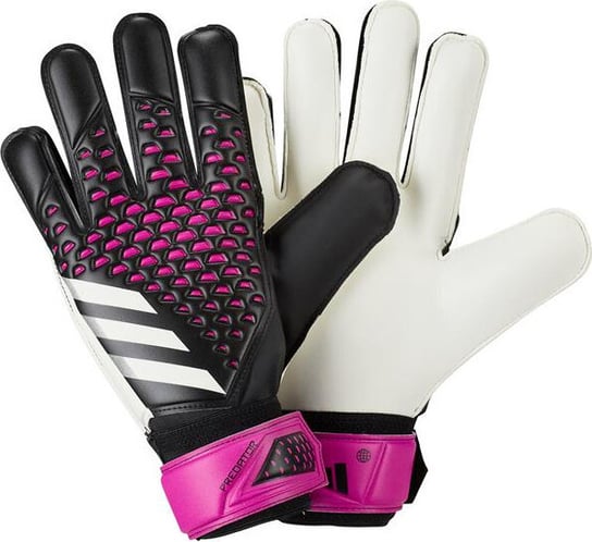 Rękawice bramkarskie adidas Predator Training czarno-różowe HN5587-10 Adidas