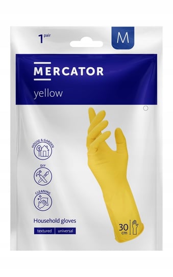 Rękawice Gospodarcze Mercator Yellow M 1 Para Mercator Medical