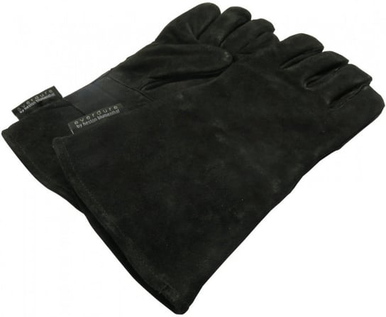 rękawice grillowe skórzane czarne rozmiar L/XL TWM