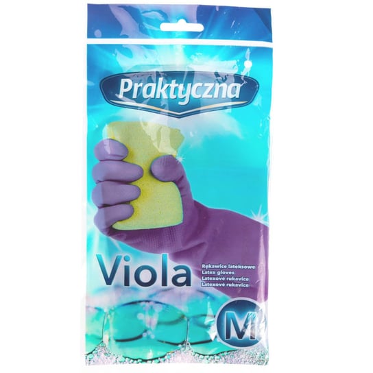 Rękawice lateksowe Viola - Praktyczna - M PRAKTYCZNA