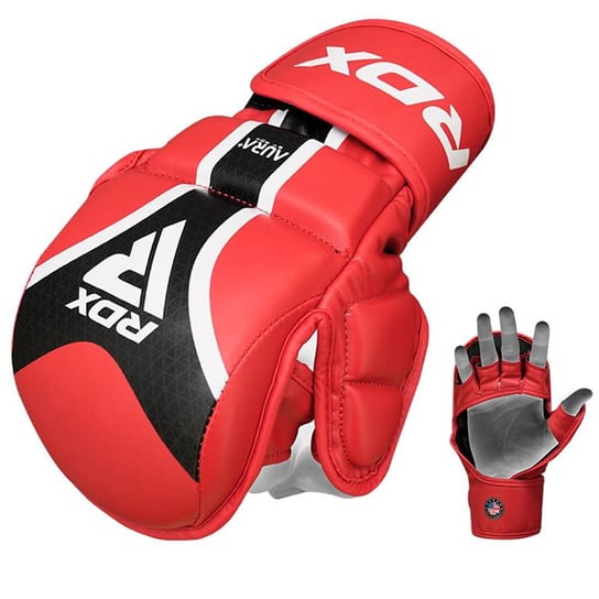 Rękawice MMA RDX T-17 Aurora (red/black) [Rozmiar: L] RDX