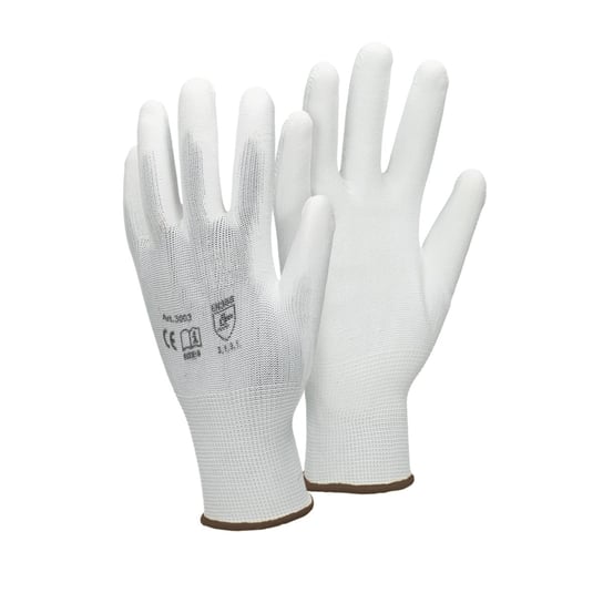 Rękawice montażowe białe rozmiar 9 / L ECD Germany