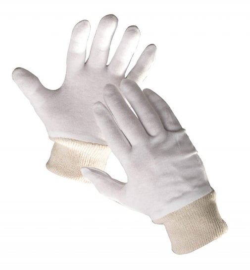 rękawice montażowe tit, bawełna, rozm. 10, białe Cerva