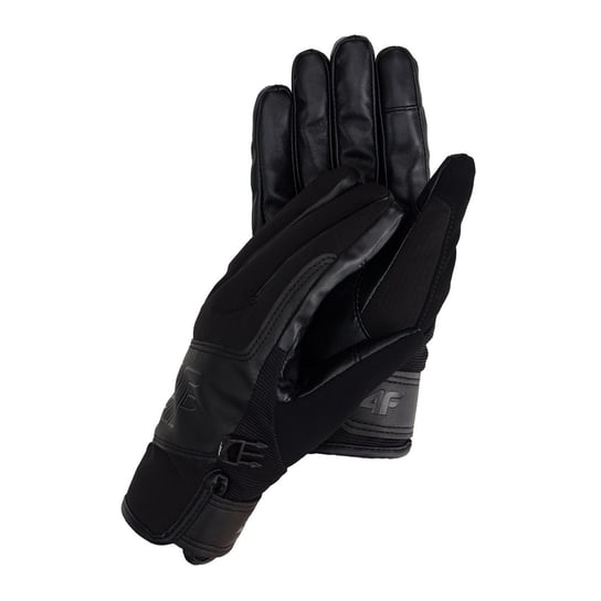 Rękawice narciarskie męskie 4F czarne H4Z22-REM004 M 4F