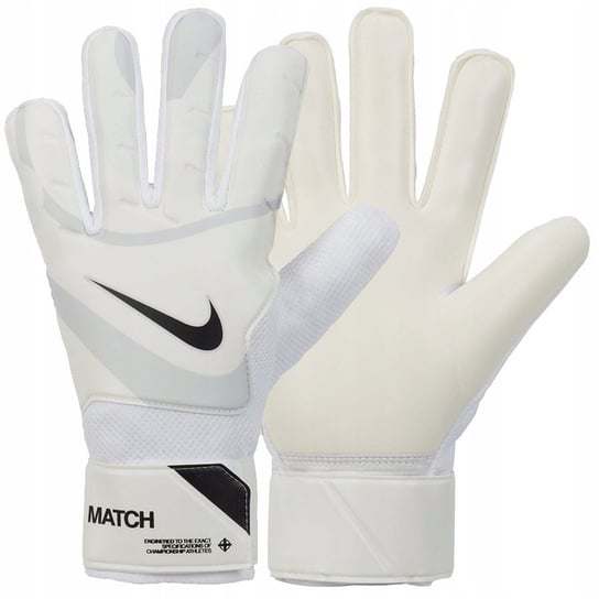 Rękawice Nike GK Match Jr FJ4862-100 biały 11 Nike