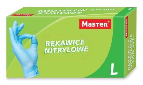 Rękawice Nitrylowe Master Rozmiar Xl Master