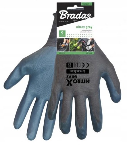 Rękawice Ochronne Bradas R. L Rozmiar: 9 Nitrox BRADAS