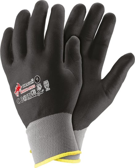 Rękawice ochronne wykonane z mieszanki nylonowo-poliestrowej 12par REIS