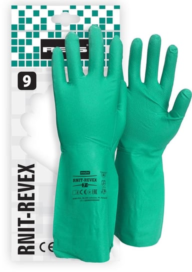 Rękawice ochronne wykonane z nitrylu  12par REIS