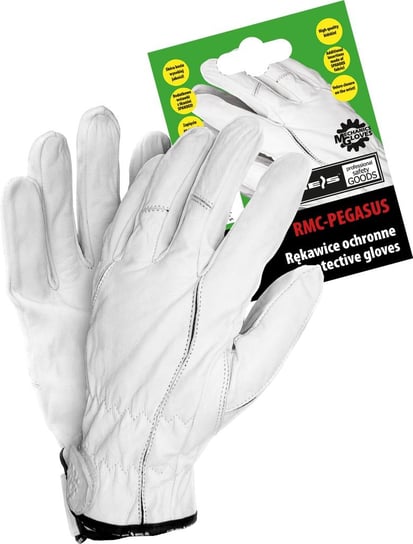 Rękawice ochronne wykonane z wysokiej jakości skóry z kozy 1 para REIS