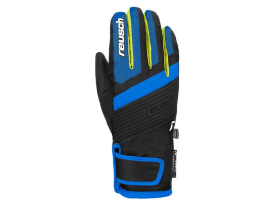 Rękawice Reusch Duke R-TEX® XT Junior Black Brilliant Blue Safety Yellow 2023 Reusch
