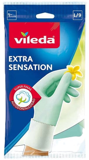 Rękawice sanitarne VILEDA Extra Sensation, rozmiar L Vileda