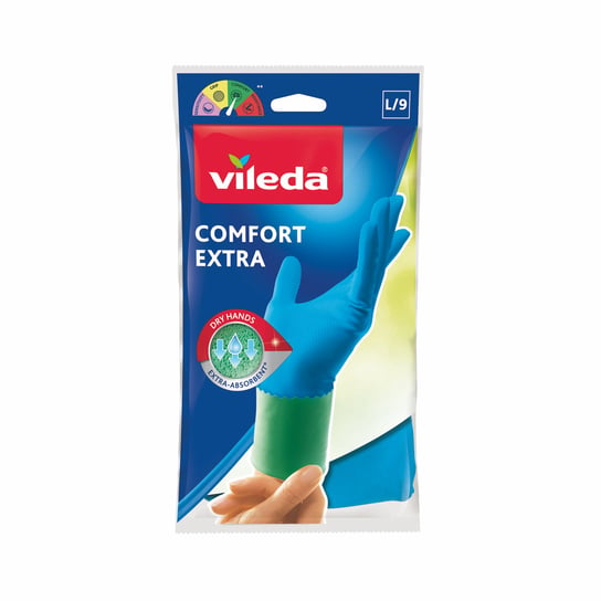 Rękawice sanitarne VILEDA Komfort, rozmiar L Vileda