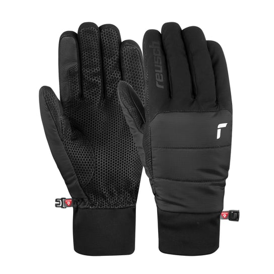 Rękawice skiturowe z koziej skóry Primaloft Reusch Kavik Touch-Tec 7702 czarny - 6,5 Reusch