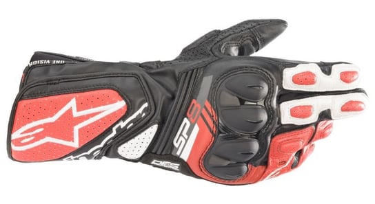 Rękawice sportowe ALPINESTARS SP-8 V3 kolor biały/czarny/czerwony Alpinestars