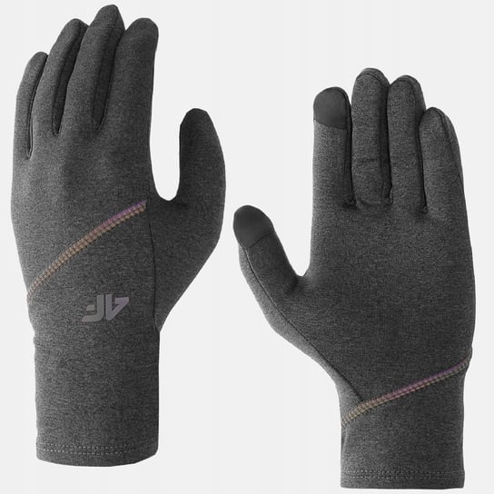 RĘKAWICZKI 4F L UNISEX DOTYKOWE TOUCH SCREEN PIĘCIOPALCZASTE AGLOU081 AW24 4F