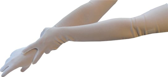 Rękawiczki, białe, rozmiar uniwersalny Widmann