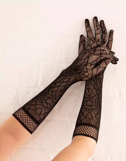 Rękawiczki Cobweb Net Gloves (Black) Inna marka