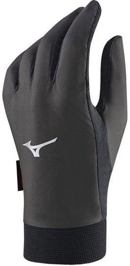 Rękawiczki Do Biegania Mizuno Bt Wingguard Glove | Czarne Rozmiar L Mizuno