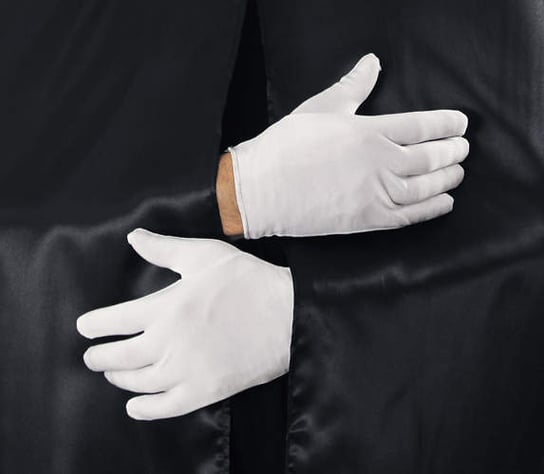 Rękawiczki do stroju dla dzieci, białe Gama Ewa Kraszek