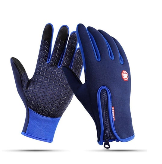 Rękawiczki Dotykowe Do Smartphona Wodoodporne Niebieski Inna marka