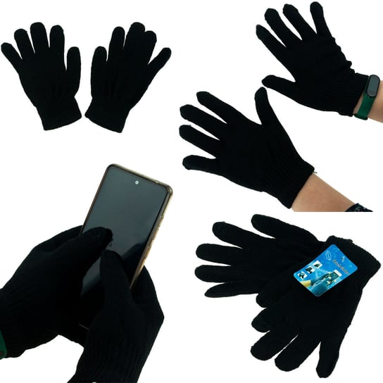 Rękawiczki Dotykowe Do Telefonu Zimowe Unisex MARTOM