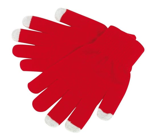 Rękawiczki dotykowe OPERATE, czerwony UPOMINKARNIA