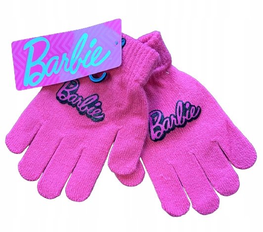 Rękawiczki Dziewczęce Akryl Barbie One Size Disney