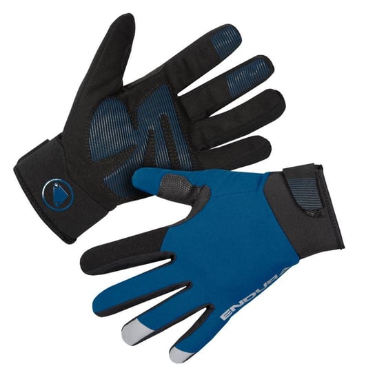 Rękawiczki Endura Strike 2022 (Wodoodporne Z Wkł Żelową) Niebieskie L Endura