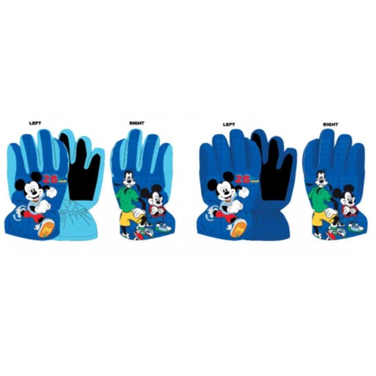 Rękawiczki Narciarskie Myszka Mickey 7-8 Lat 5P Setino