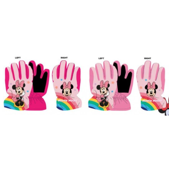 Rękawiczki Narciarskie Myszka Minnie 7-8 Lat 5P Setino