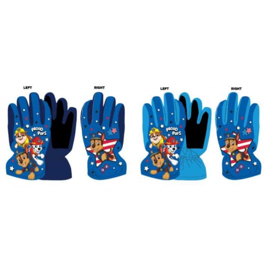 Rękawiczki Narciarskie Psi Patrol Blue 7-8 Lat 5P Setino