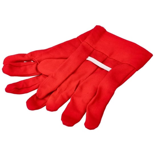 Rękawiczki ogrodowe dla dziecka czerwone 1 para small foot
