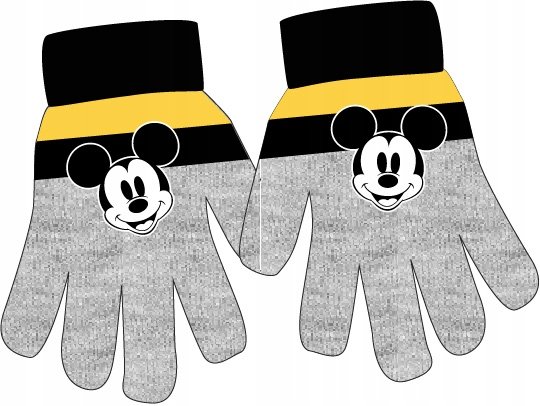 Rękawiczki Pięciopalczaste Myszka Mickey Miki EplusM