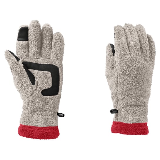 Rękawiczki Polarowe Chilly Walk Glove W Dusty Grey Xs Jack Wolfskin