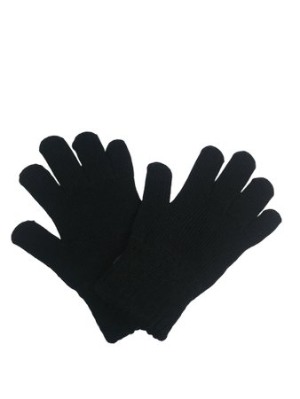 Rękawiczki przejściowe bawełnianie Maximo czarne 2 Inna marka