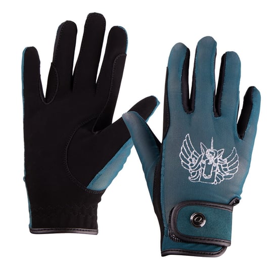Rękawiczki QHP Veerle Mesh 23SS niebieskie, rozmiar: 4XS Inna marka