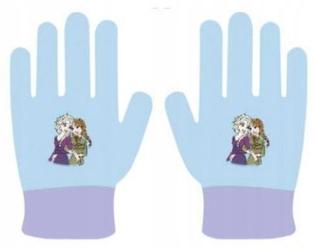 Rękawiczki Rękawice Kraina Lodu Pięciopalczaste Disney