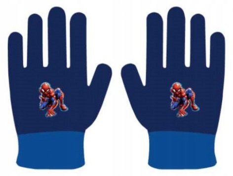 Rękawiczki Rękawice Spiderman Pięciopalczaste Disney