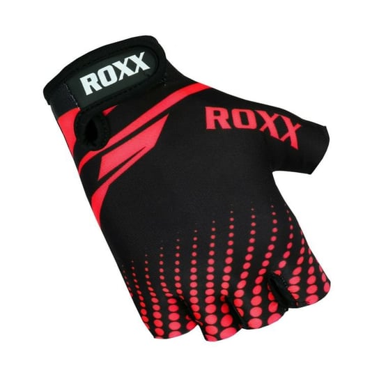 Rękawiczki rowerowe Roxx Cycling Gloves Gel Padded | CZARNO-CZERWONE XL ROXX
