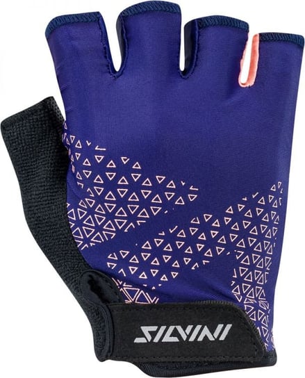 Rękawiczki rowerowe Silvini Aspro | Navy-Coral L Silvini