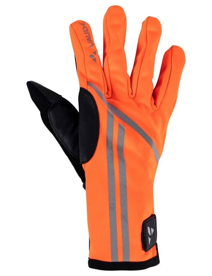 Rękawiczki rowerowe zimowe z palcami Vaude Posta - pomarańczowe-rozm. 7 Vaude