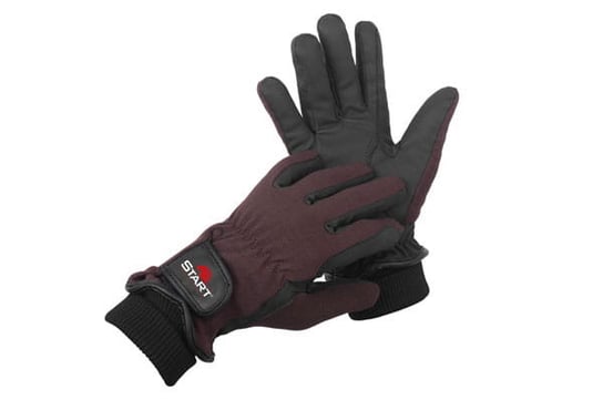 Rękawiczki START Winter Foundland grip kolor: czarny/brązowy, rozmiar: L Start