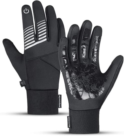 Rękawiczki Termiczne z Ekranem Dotykowym - Unisex, Wiatro- i Wodoodporne M NIKCORP