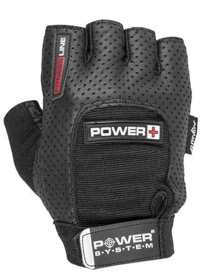 Rękawiczki Treningowe Power Plus-Black-L Power-System - Rozmiar L Inna marka