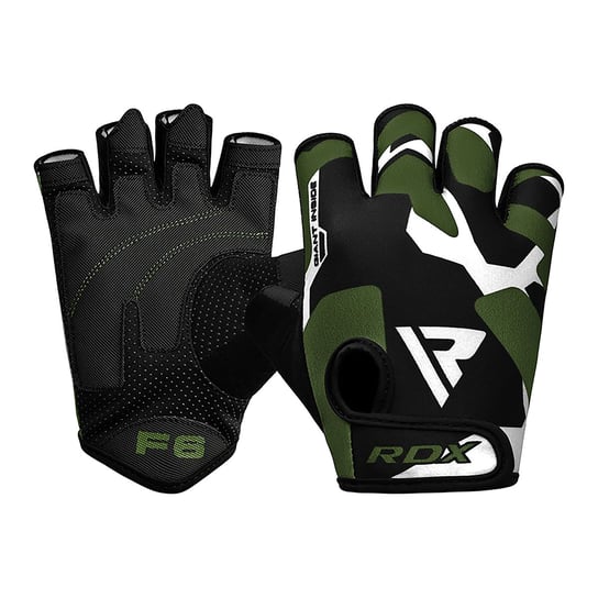 Rękawiczki Treningowe Rdx Sumblimation F6 Czarno-Zielone Wgs-F6Gn S RDX