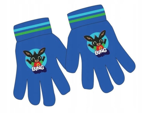 Rękawiczki zimowe Bing niebieskie EplusM