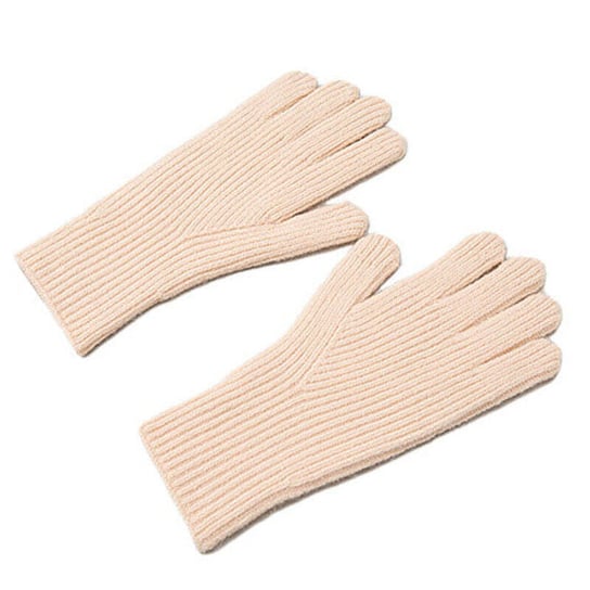 Rękawiczki zimowe dotykowe - różowe Hurtel