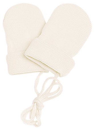Rękawiczki zimowe niemowlęce Maximo kremowy 3 months Inna marka